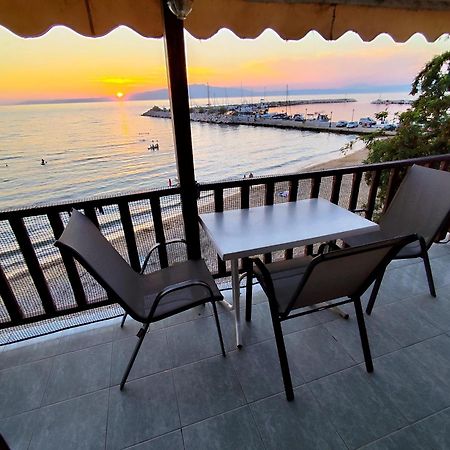 Beachfront Apartment Thassos Skála Kallirákhis Exterior foto