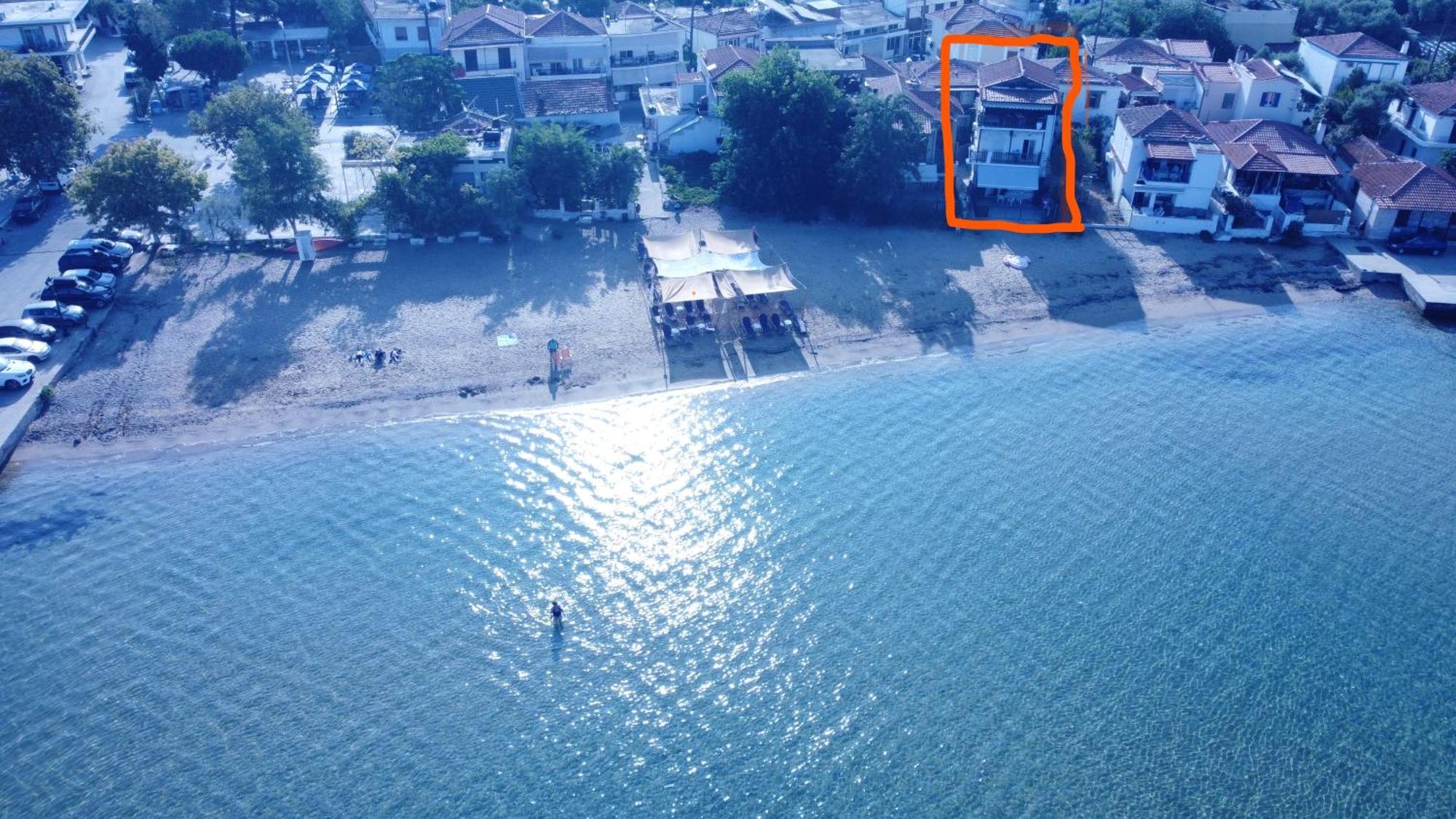 Beachfront Apartment Thassos Skála Kallirákhis Exterior foto
