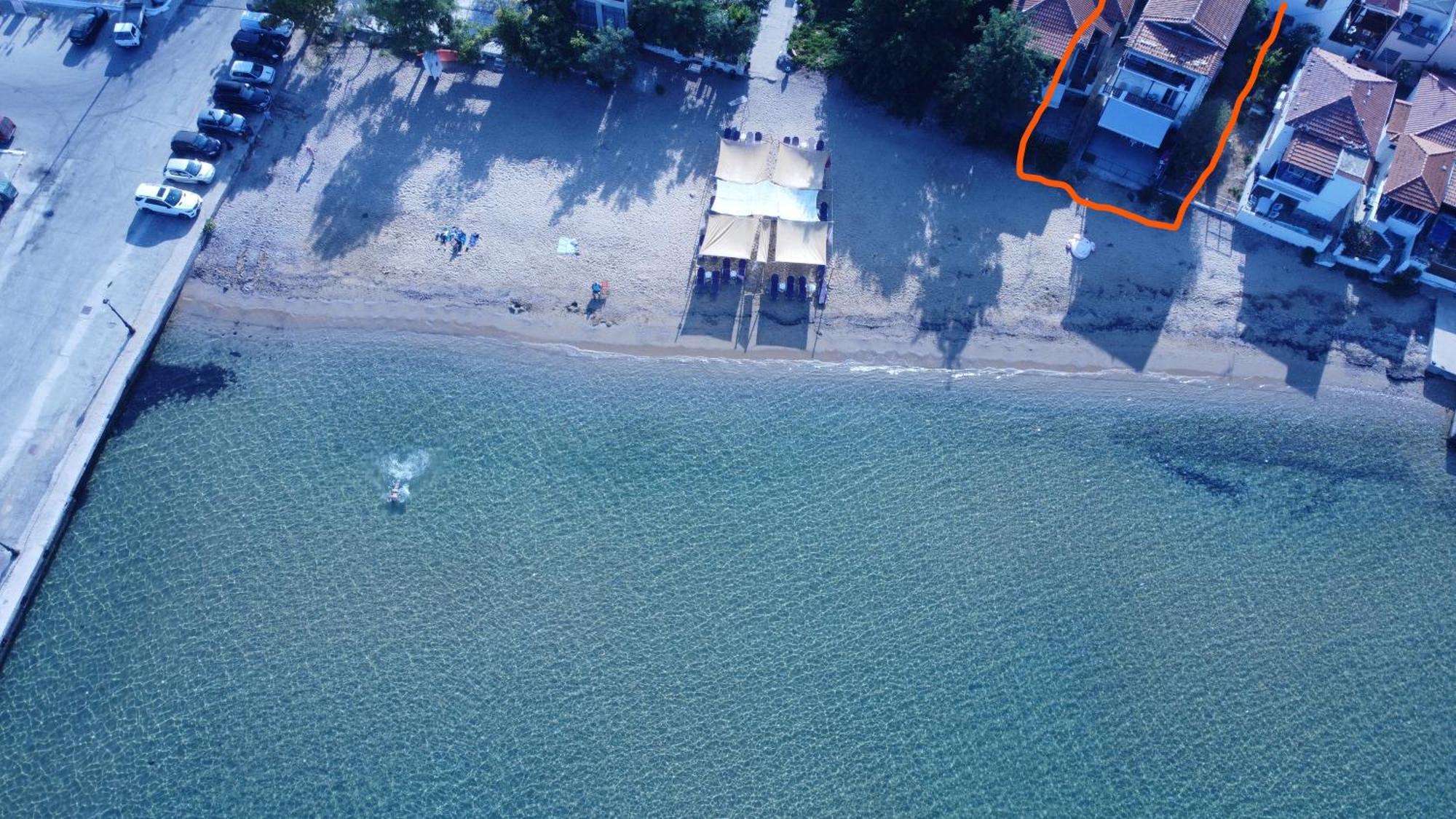 Beachfront Apartment Thassos Skála Kallirákhis Exterior foto