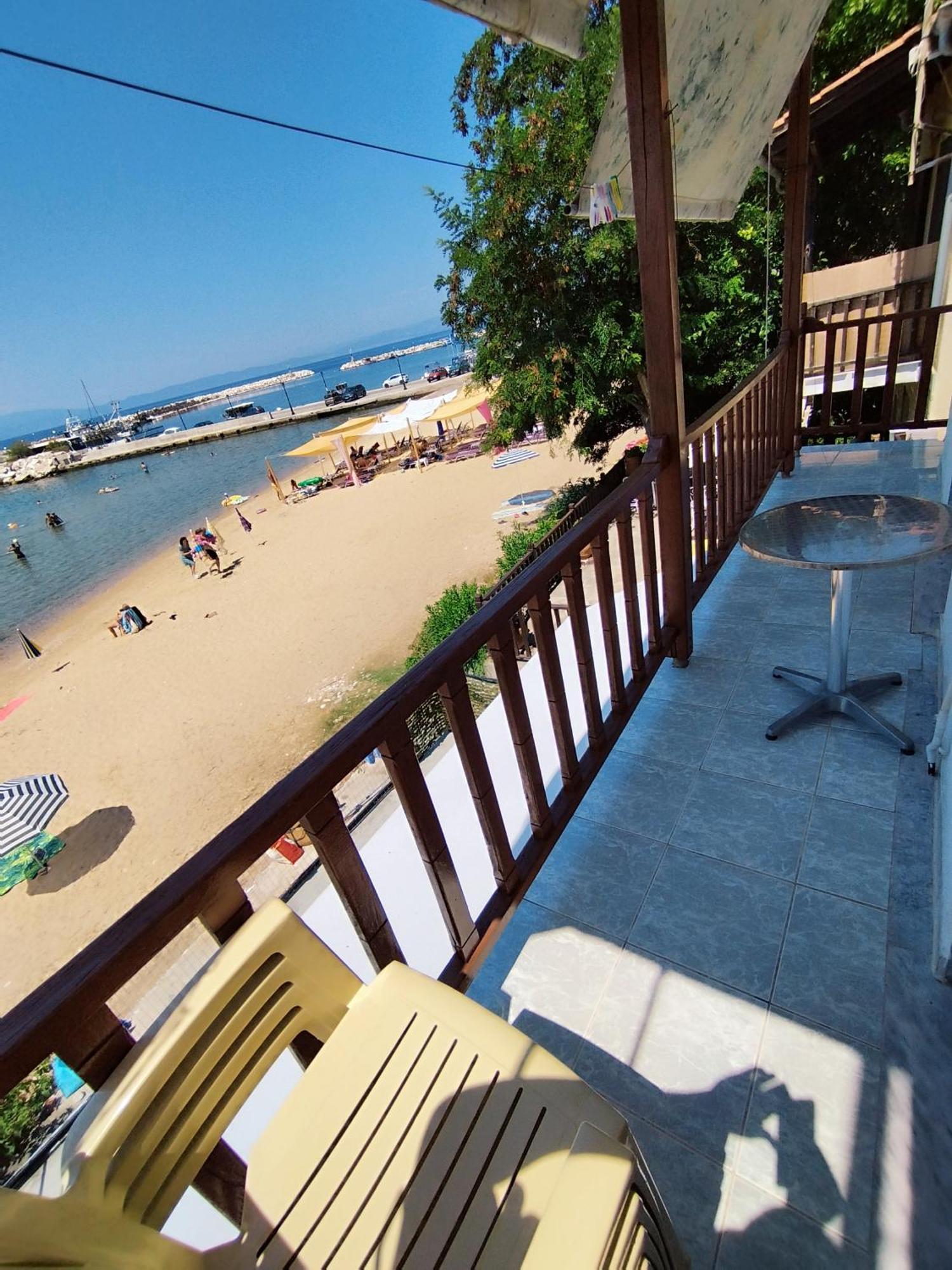 Beachfront Apartment Thassos Skála Kallirákhis Exterior foto