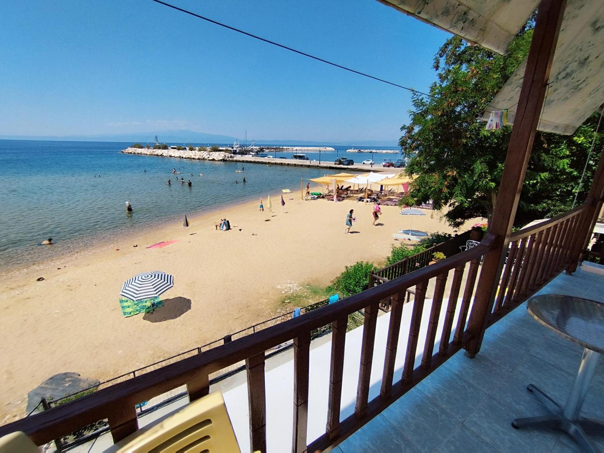 Beachfront Apartment Thassos Skála Kallirákhis Exterior foto
