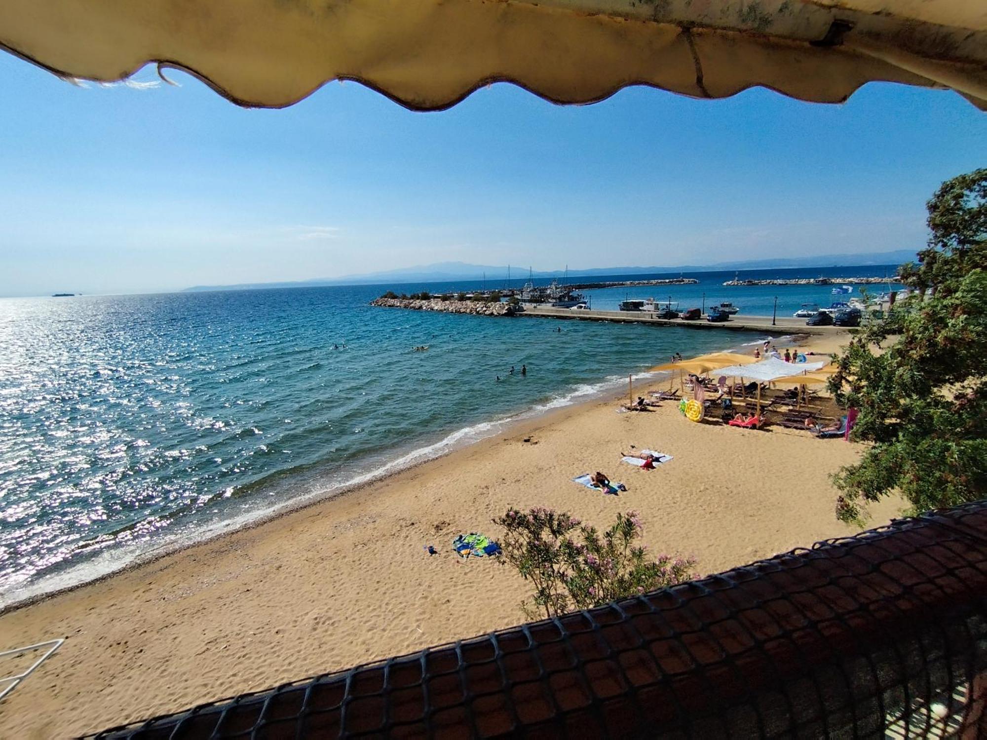 Beachfront Apartment Thassos Skála Kallirákhis Exterior foto