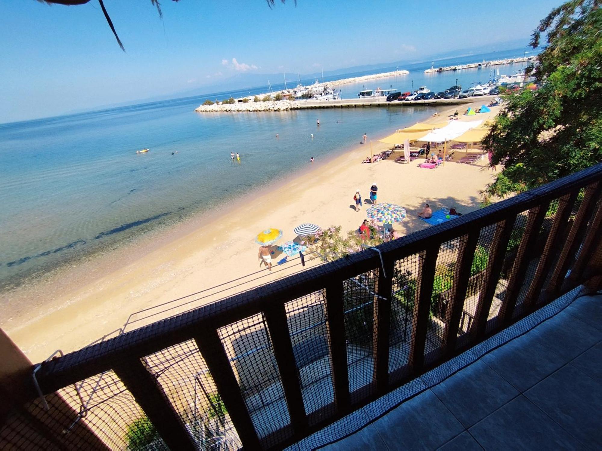 Beachfront Apartment Thassos Skála Kallirákhis Exterior foto