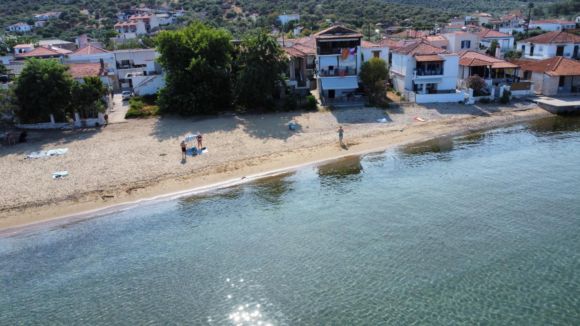 Beachfront Apartment Thassos Skála Kallirákhis Exterior foto