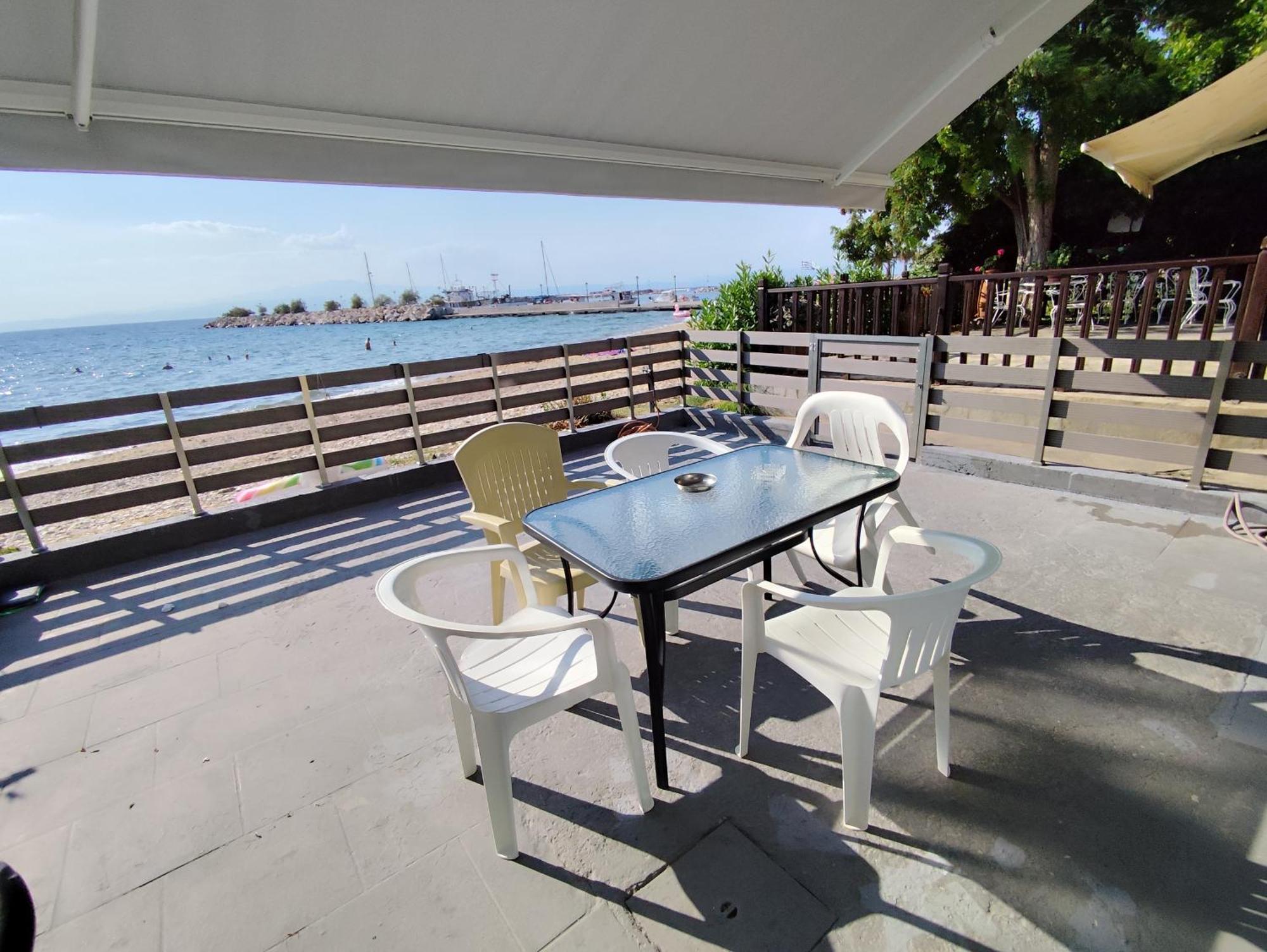 Beachfront Apartment Thassos Skála Kallirákhis Exterior foto