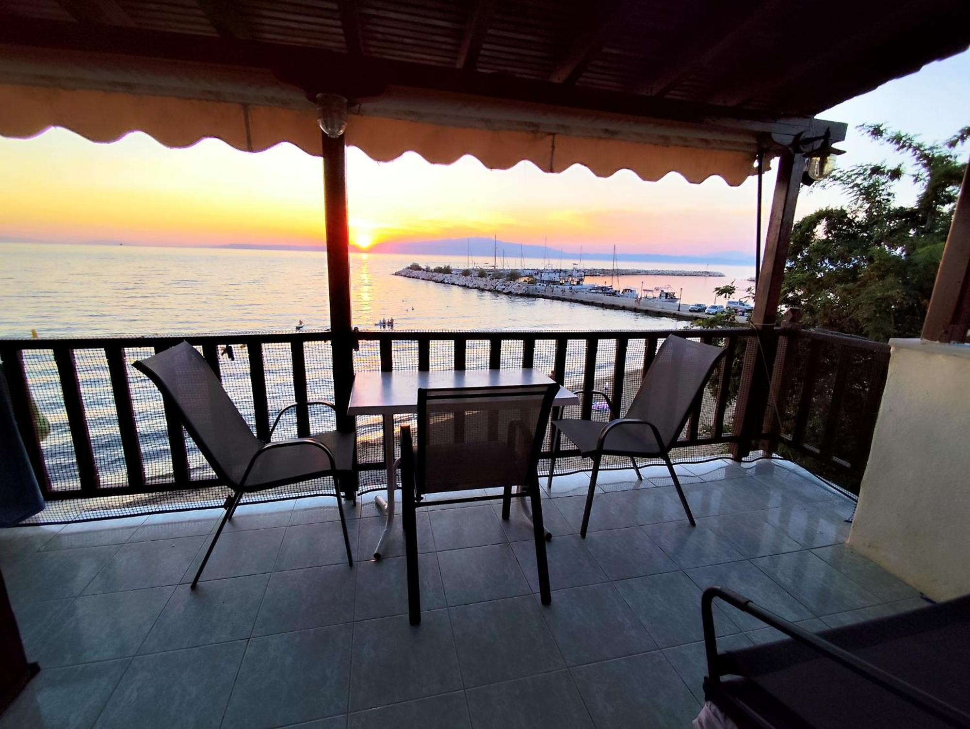 Beachfront Apartment Thassos Skála Kallirákhis Exterior foto