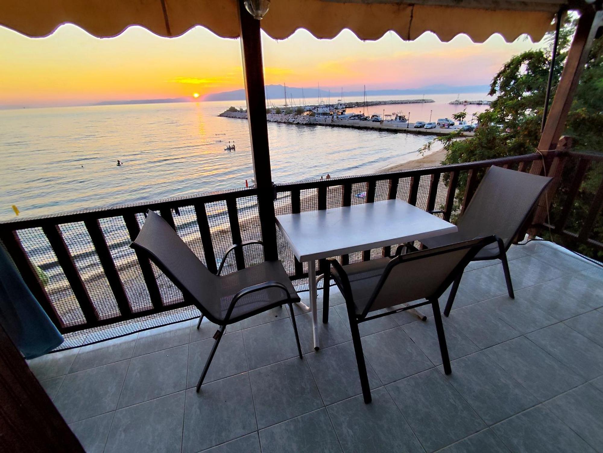 Beachfront Apartment Thassos Skála Kallirákhis Exterior foto