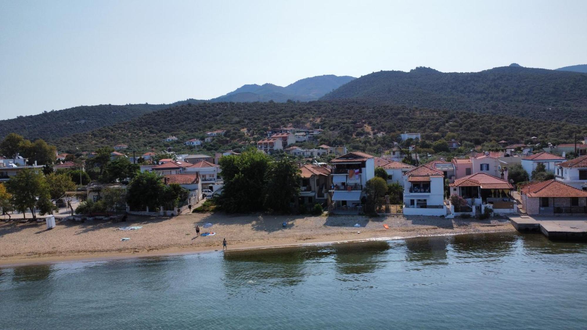 Beachfront Apartment Thassos Skála Kallirákhis Exterior foto