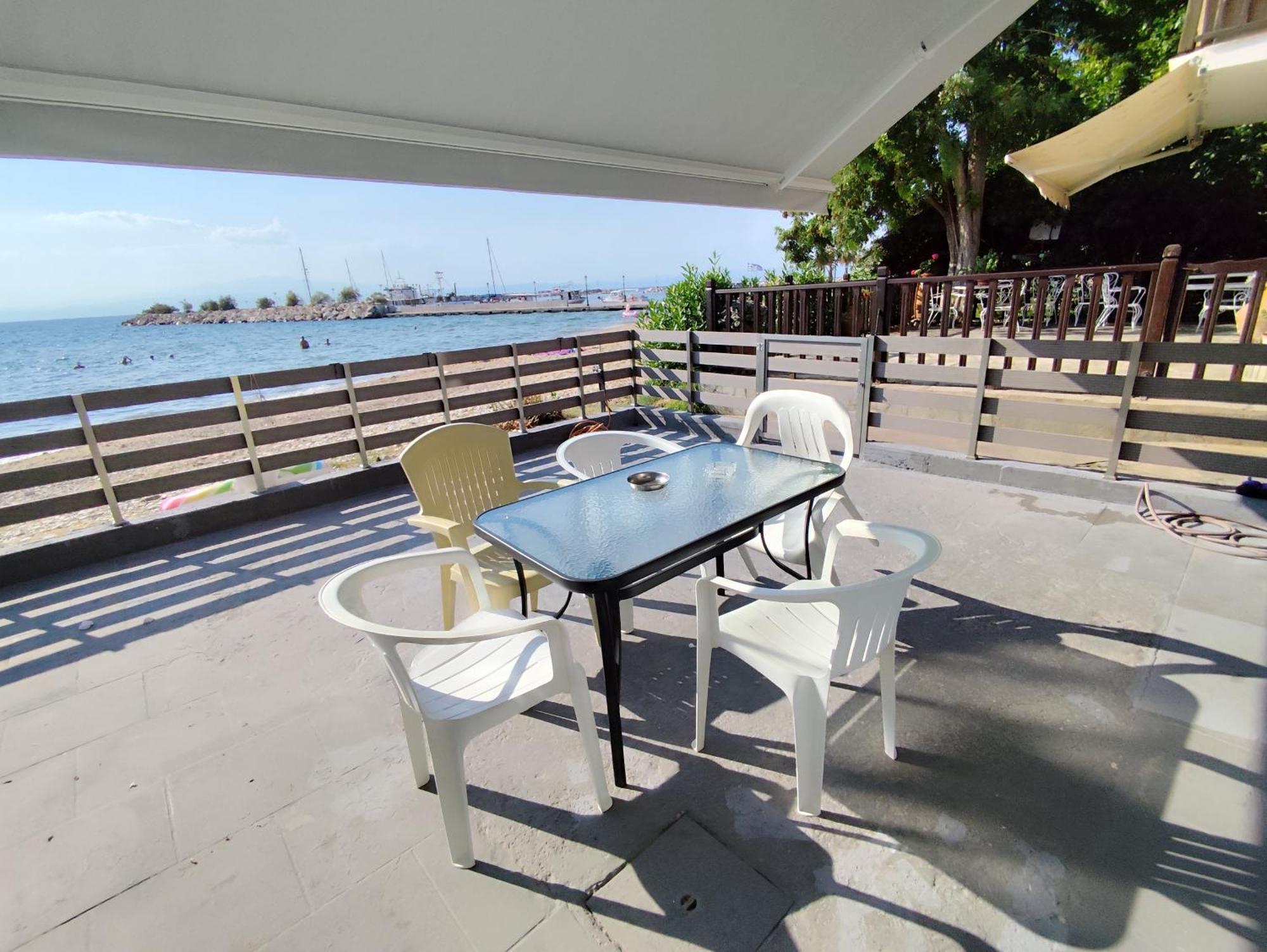 Beachfront Apartment Thassos Skála Kallirákhis Exterior foto